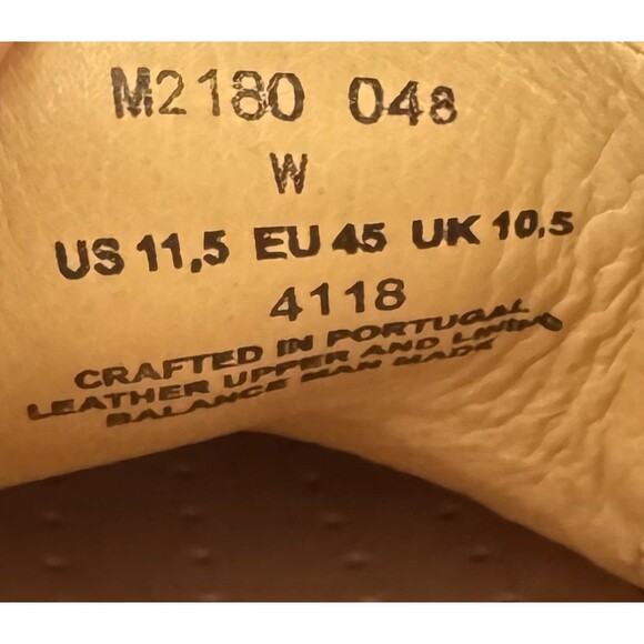 Samuel Hubbard Ivy Legend Black Leather Penny Loafer Men 11.5 W Vibram M2180 - Picture 11 of 14